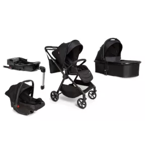 Carrinho Travel System Magnific 5 em 1 Isofix Full Black – Safety