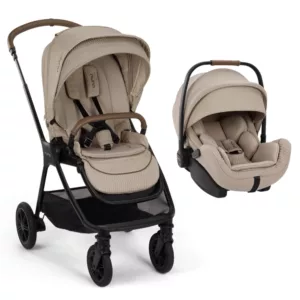 Carrinho de Bebê Triv Next Cosmopolitan + Bebê Conforto Arra Flex - Nuna