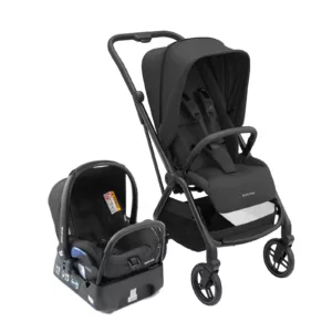 Carrinho Travel System Leona² Trio Essential Black - Maxi-Cosi