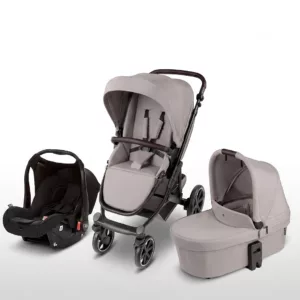 Carrinho de Bebe Como 4 Plus Corn + Moisés + Bebê Conforto + Adaptador + Bolsa - Abc Design