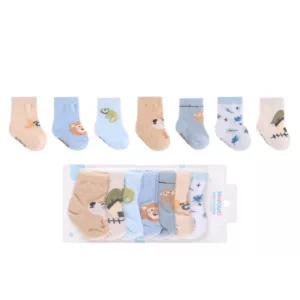 Kit Meia Semaninha Estampada 0-6m - Pimpolho