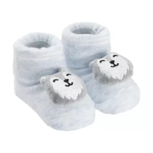 Meia Bichinho Lobo Led 0-6m - Pimpolho