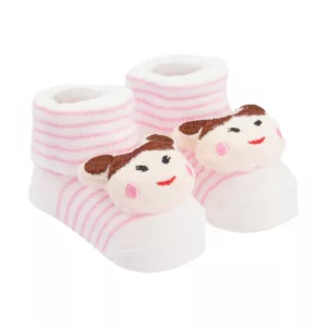 Meia Bichinho Menina Led 0-4m - Pimpolho