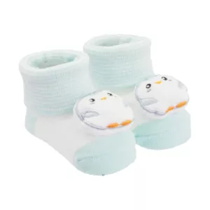 Meia Bichinho Pinguim Led 0-4m - Pimpolho