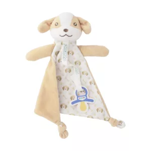 Naninha Com Prendedor De Chupeta Cachorro Caramelo - Pimpolho