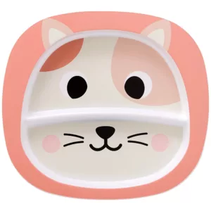 Pratinho Com Divisórias Bubazoo Gato - Buba