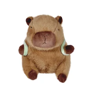 Pelúcia Capivara Mochilinha Fruta Verde - CAA Toys