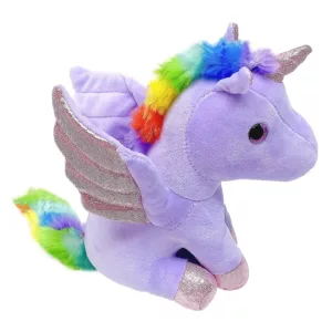 Pelúcia Unicórnio Pocket Roxo - CAA Toys